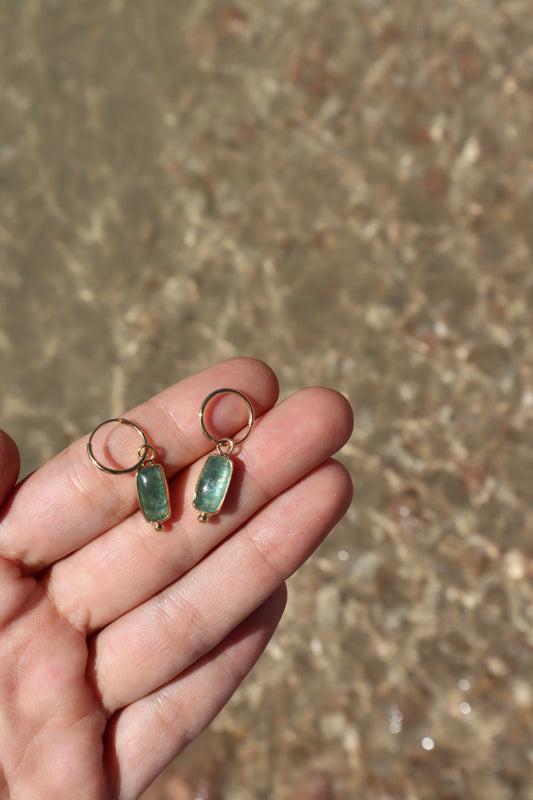 Kyanite Huggies