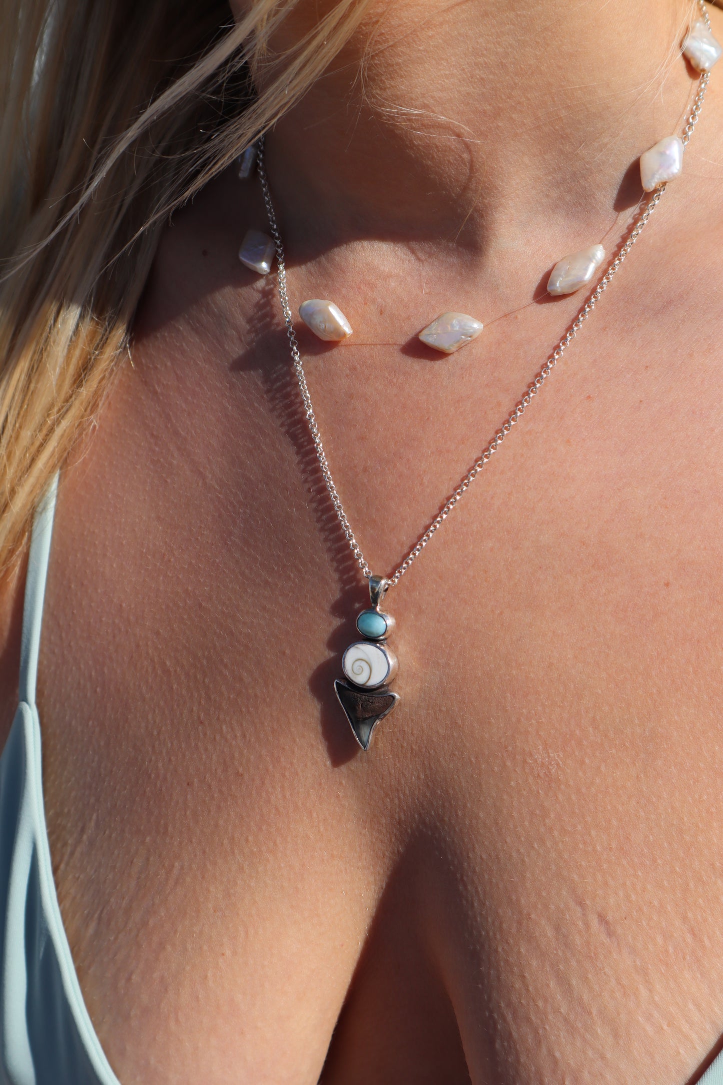 Shark Tooth Treasures Pendant