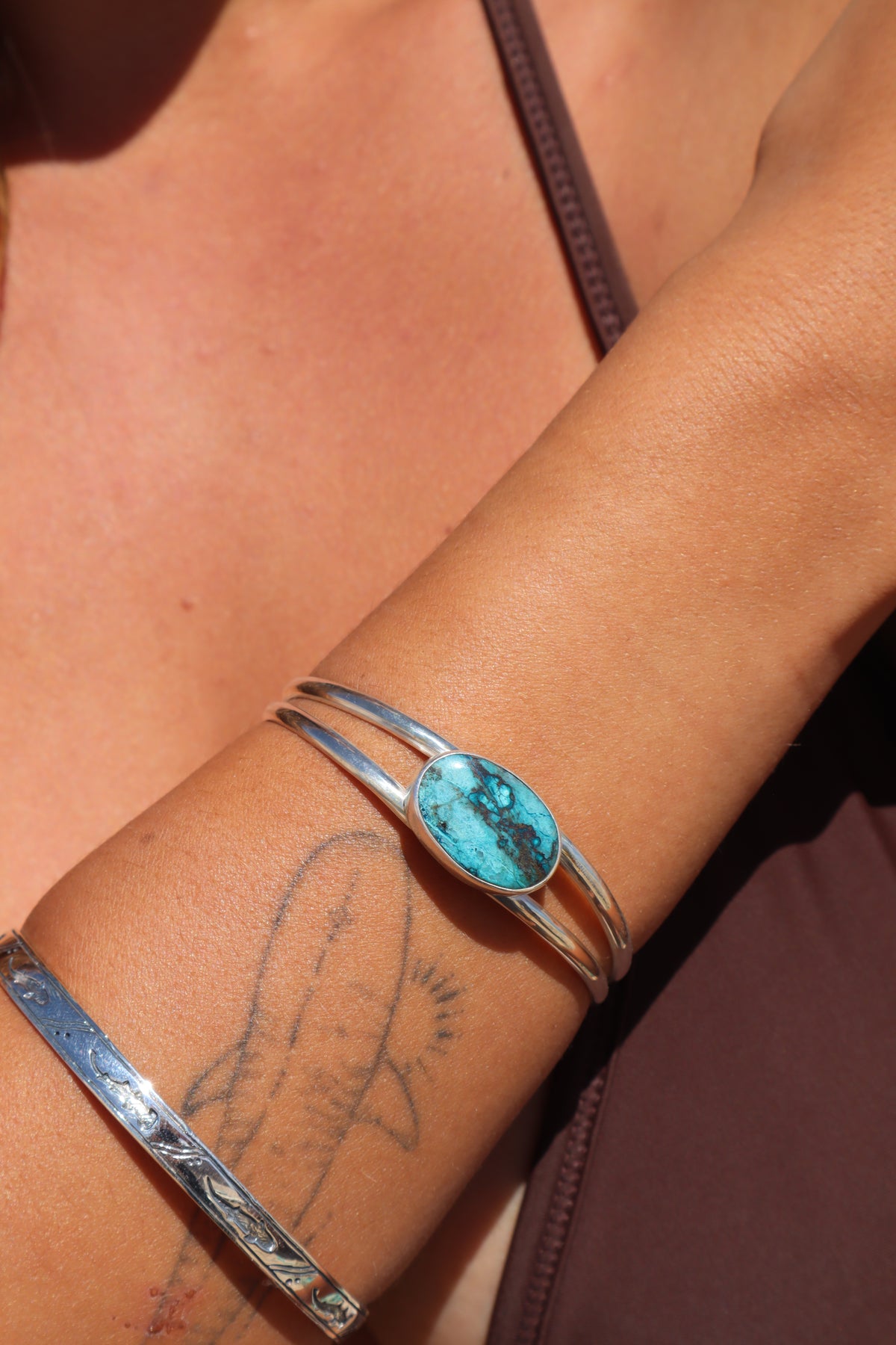 Shattuckite Tidal Cuff