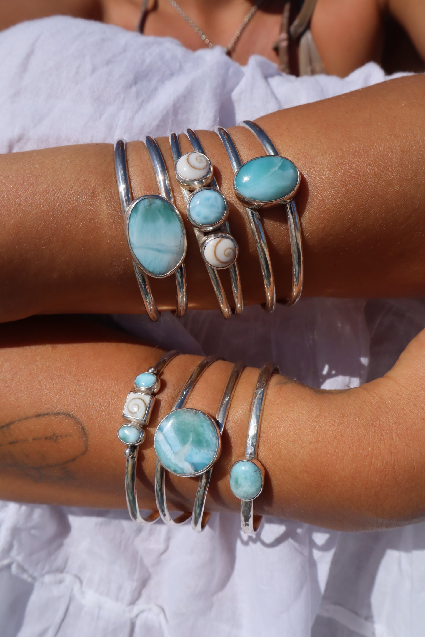 Larimar Tidal Cuff