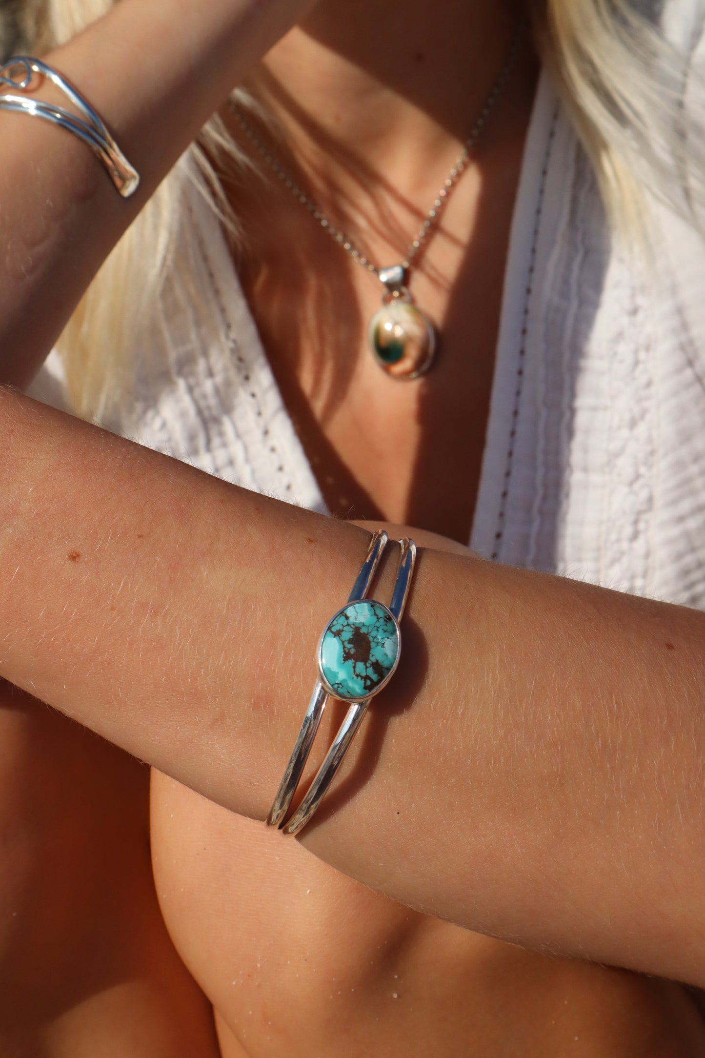 Turquoise Tidal Cuff
