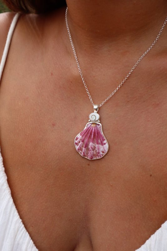 Operculum Sea Fan Pendant