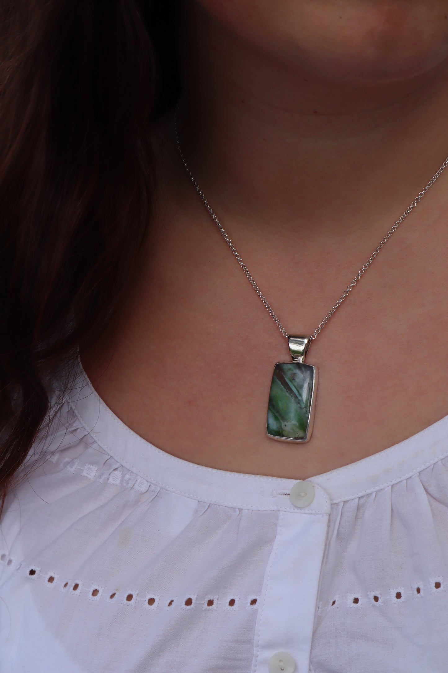 Peruvian Opal Pendant