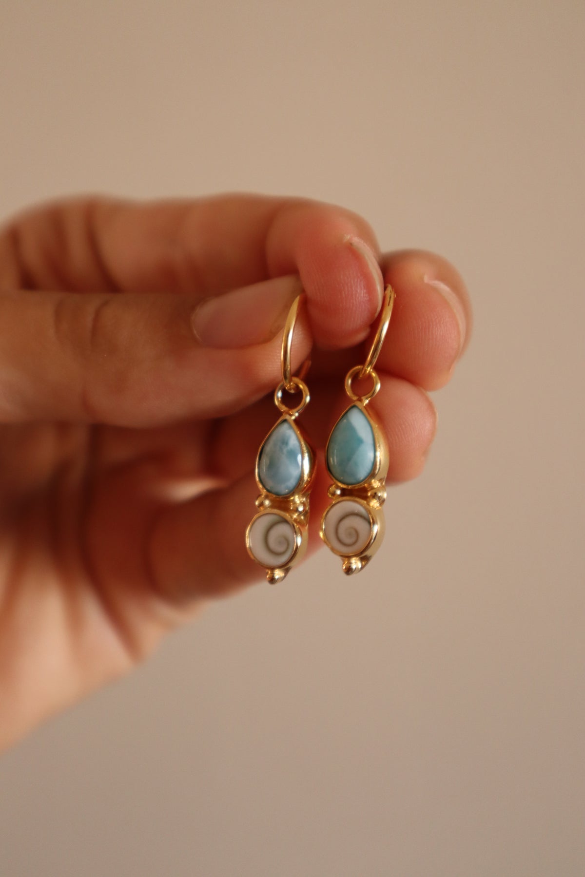 Larimar x Operculum Hoops