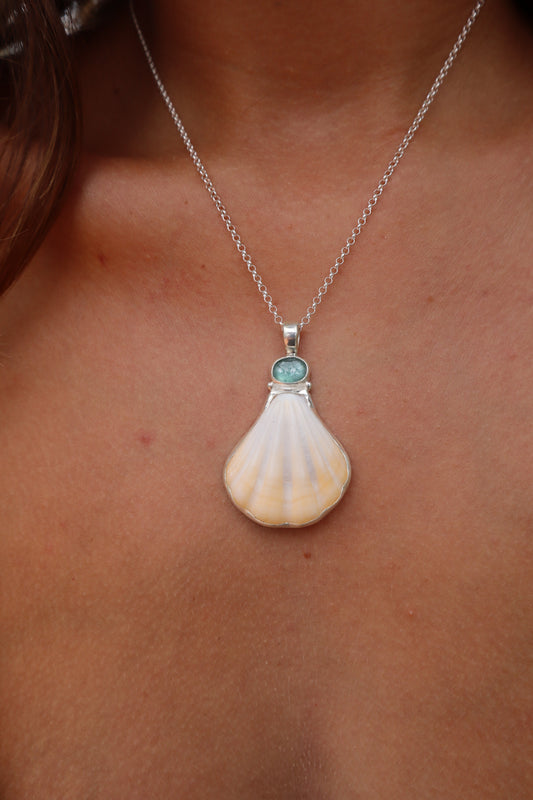Apatite Sea Fan Pendant