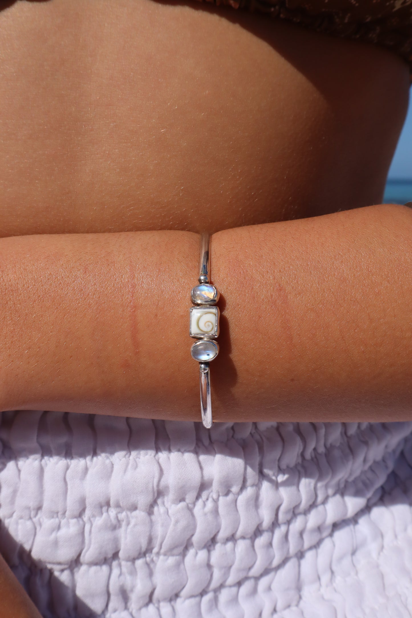 Moonstone Reef Cuff