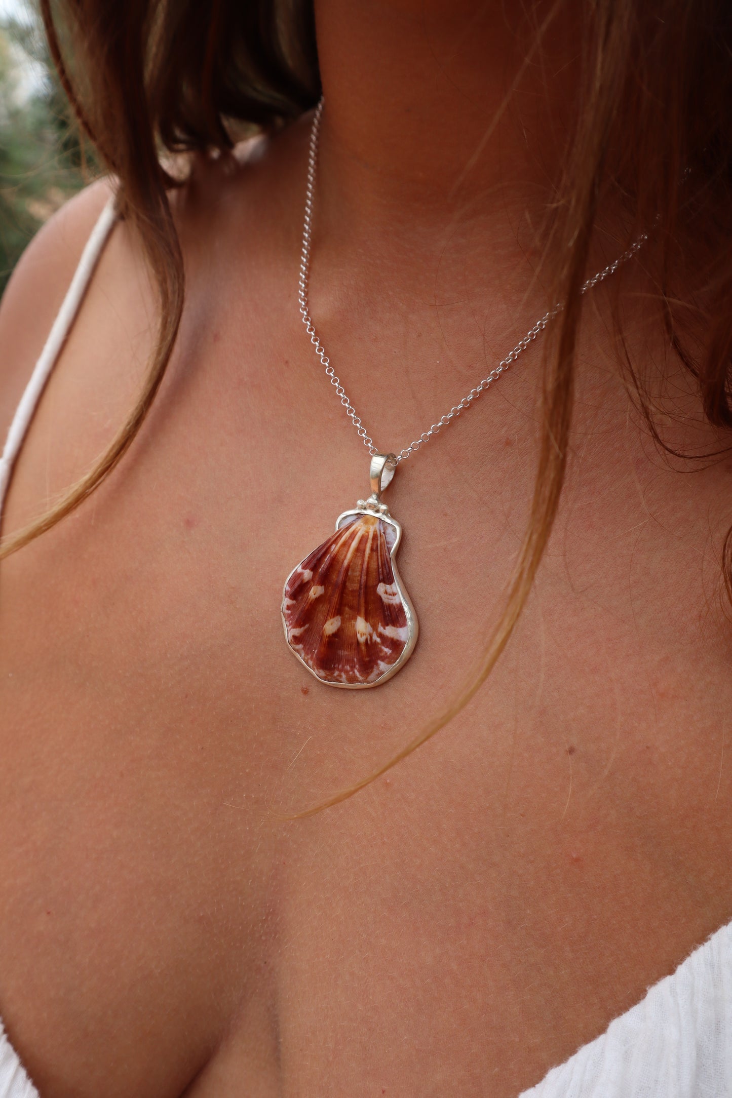 Auburn Sea Fan Pendant