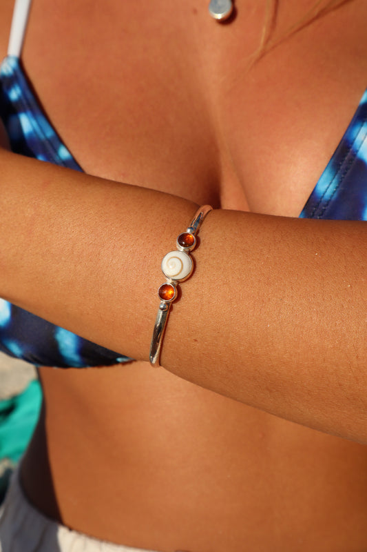 Orange Kyanite Reef Cuff