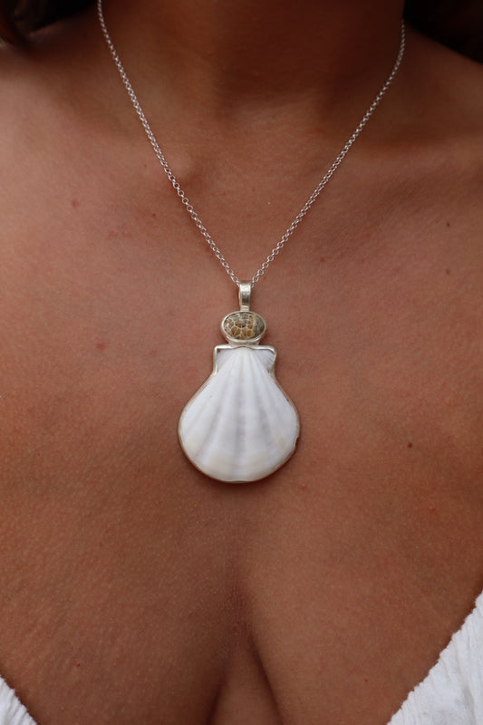Coral Sea Fan Pendant