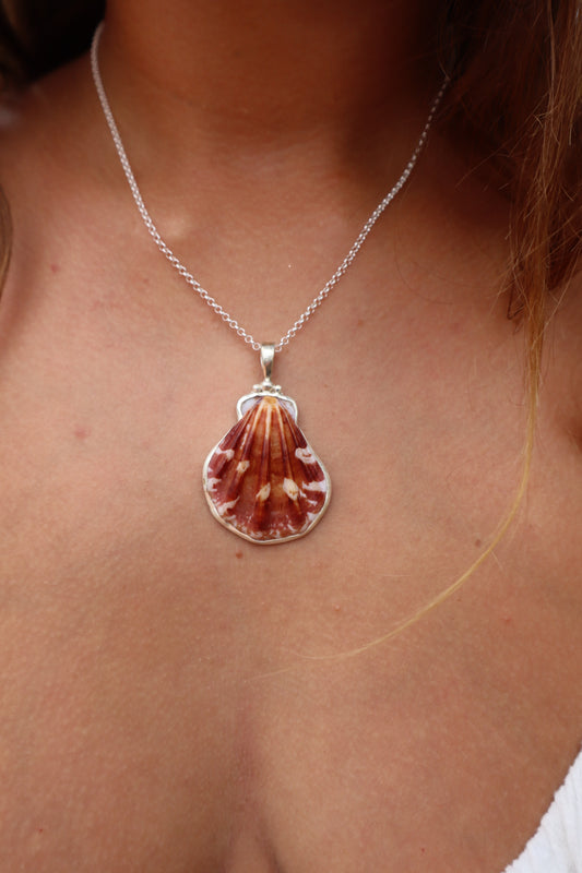 Auburn Sea Fan Pendant