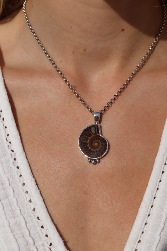 Ammonite Pendant