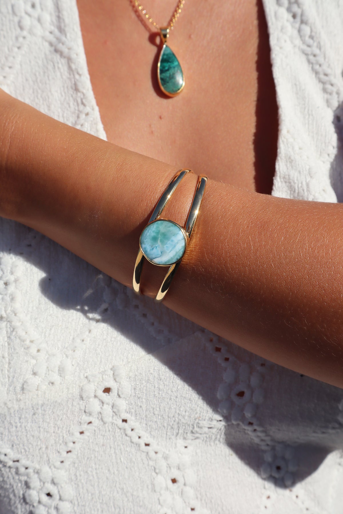 Larimar Tidal Cuff