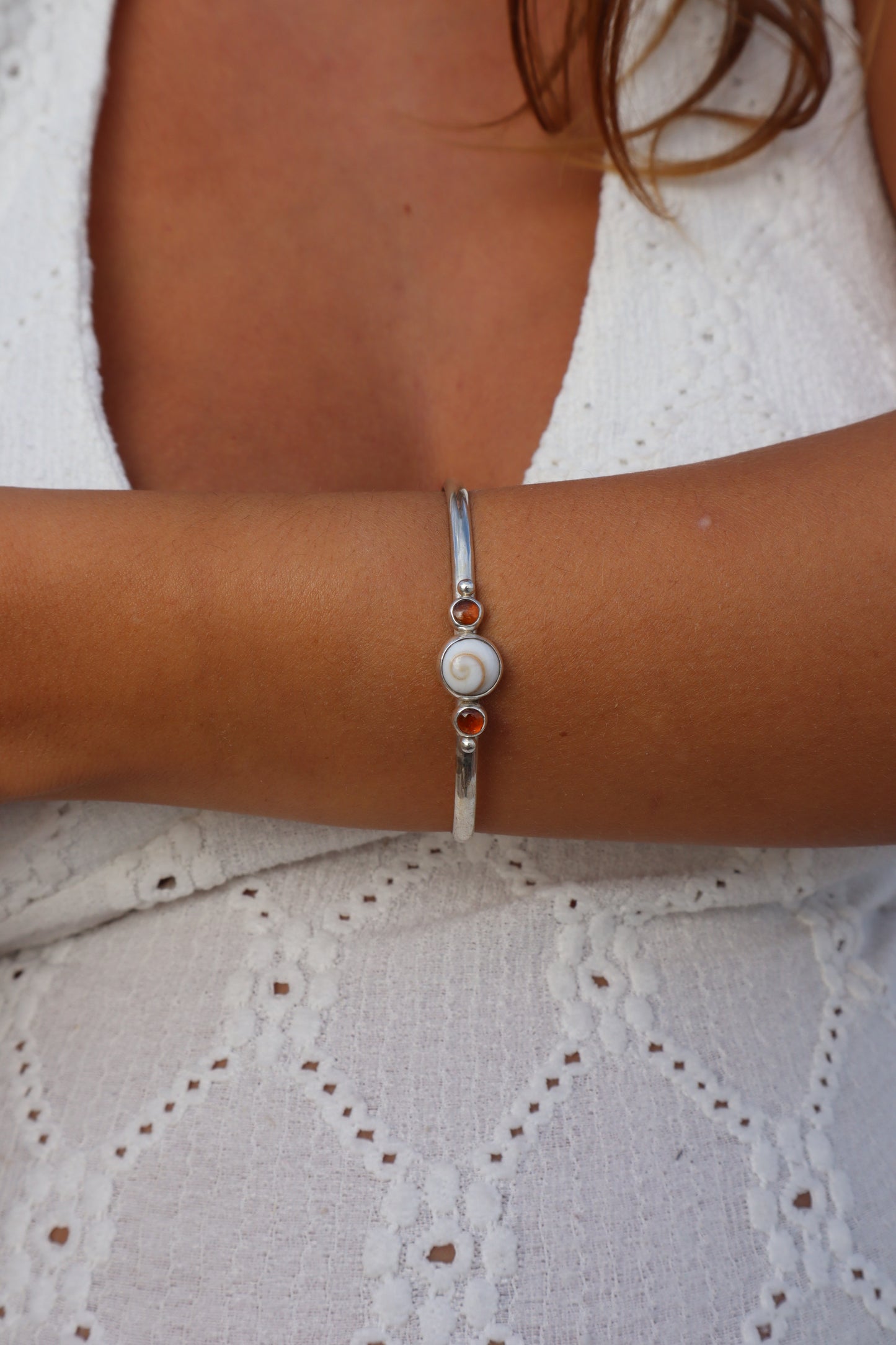 Orange Kyanite Reef Cuff