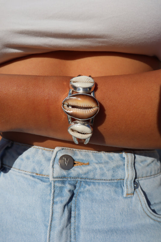 Sea Lovers Cowrie Cuff