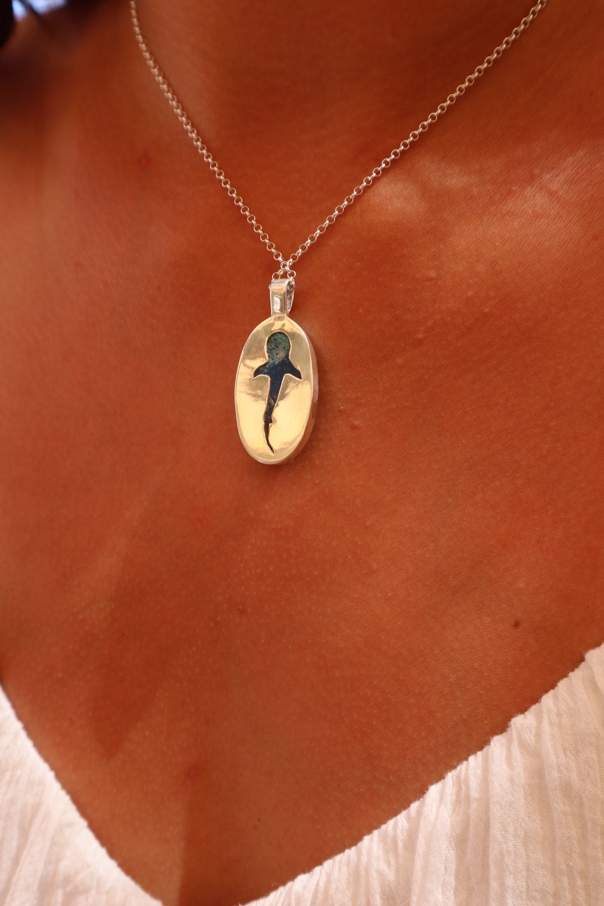 Shattukite Whaleshark Pendant