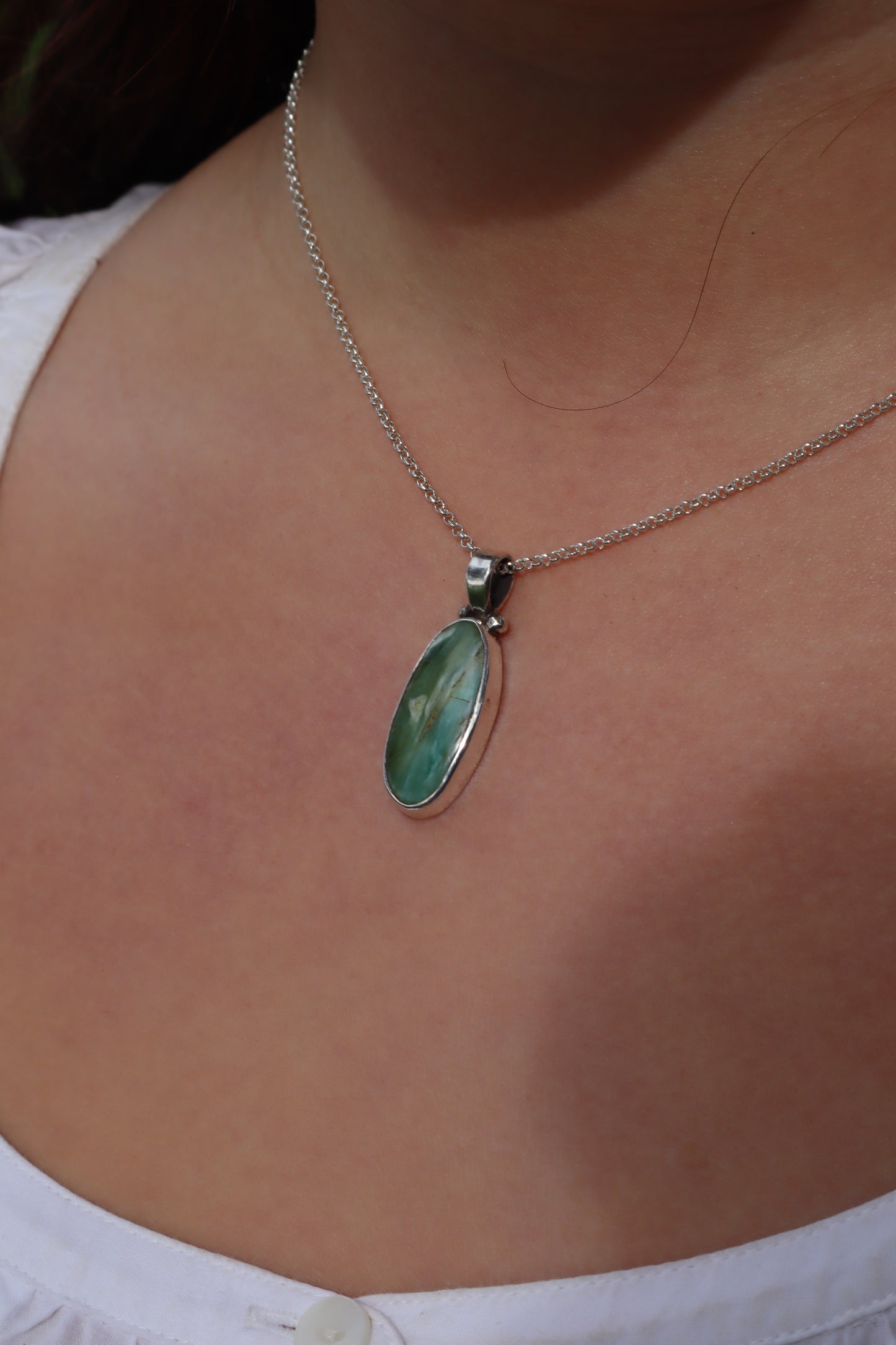 Peruvian Opal Pendant