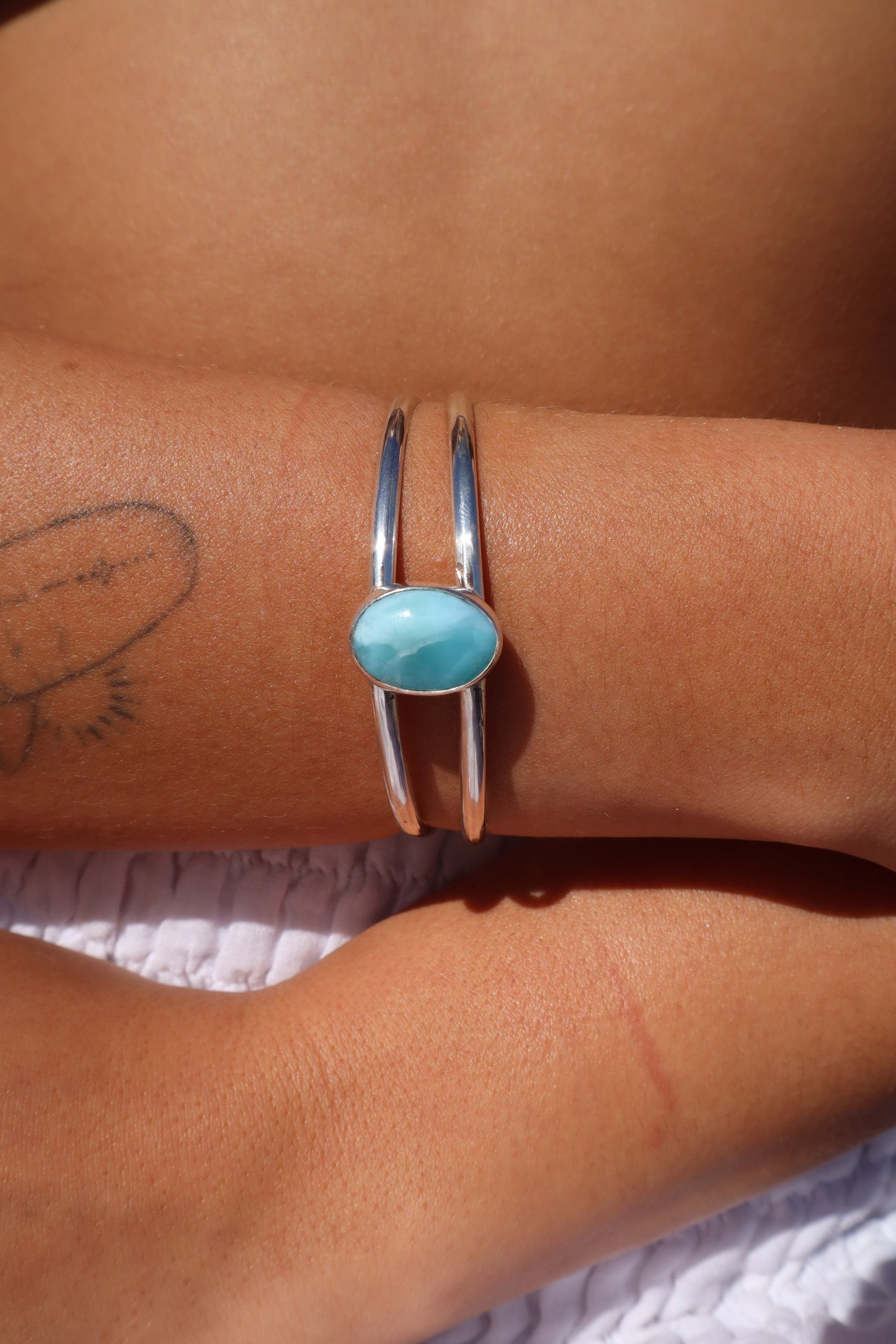 Larimar Tidal Cuff