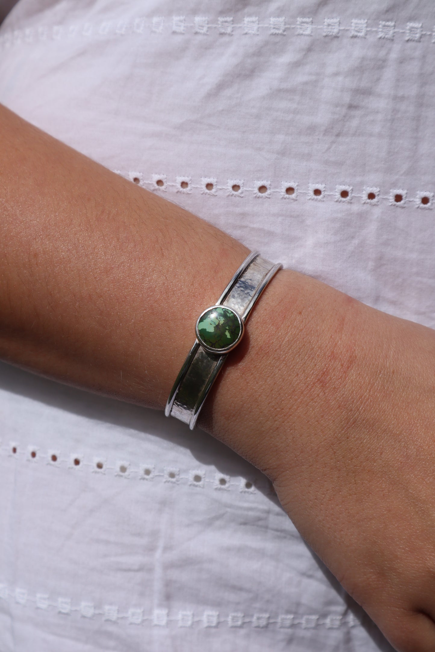 Triple Turquoise Cuff