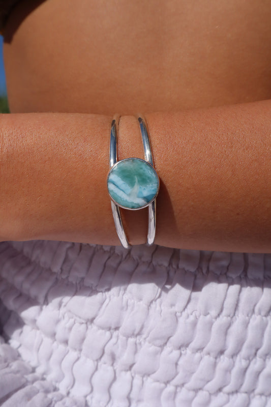 Larimar Tidal Cuff