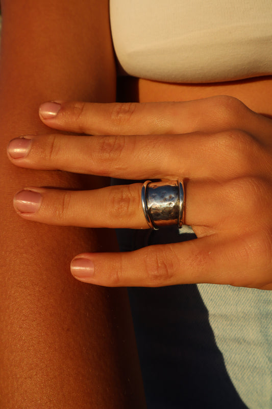 Chunky Silver Ring