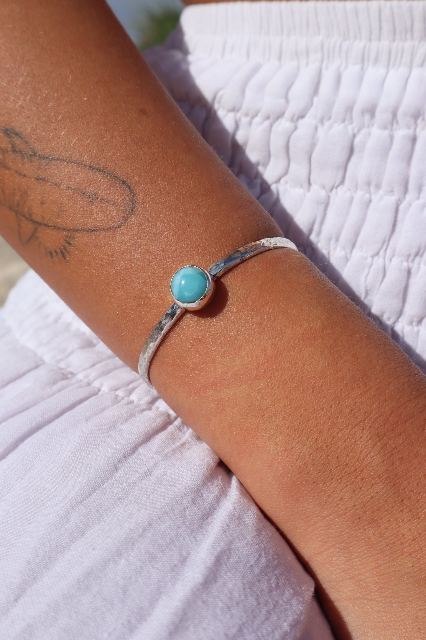 Larimar Wanderer Cuff