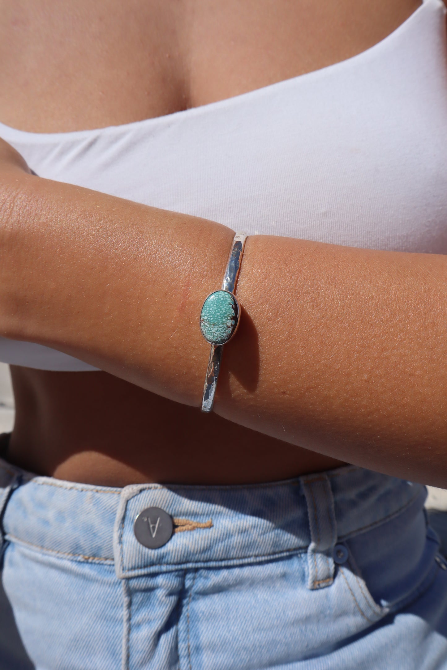 Hubei Turquoise Wanderer Cuff