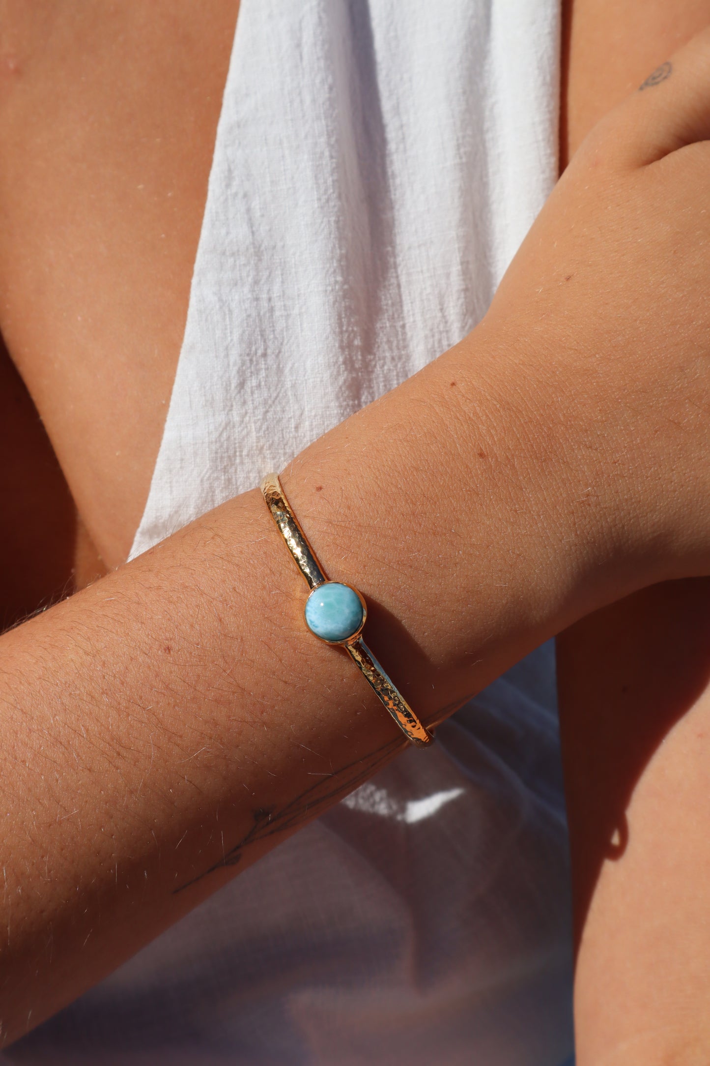 Larimar Wanderer Cuff