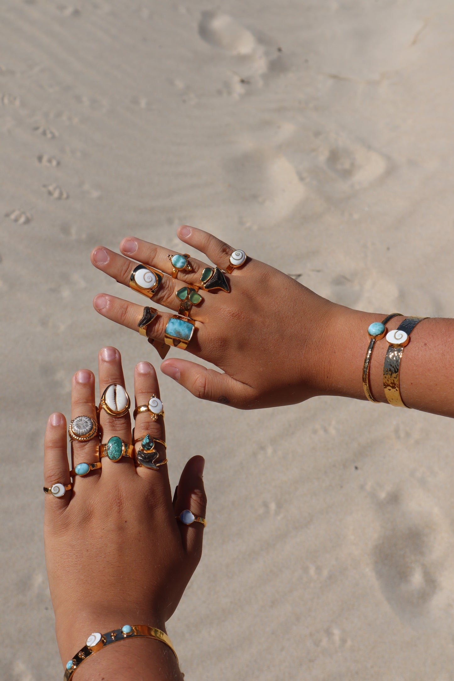 Dainty Purple Sea Glass Ring SIZE 10.5 - U 1/2