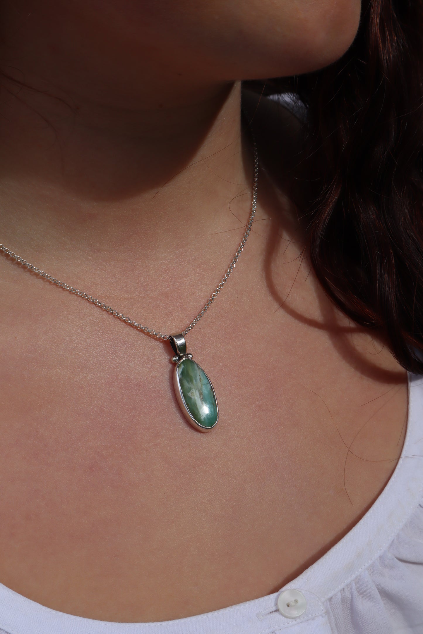 Peruvian Opal Pendant