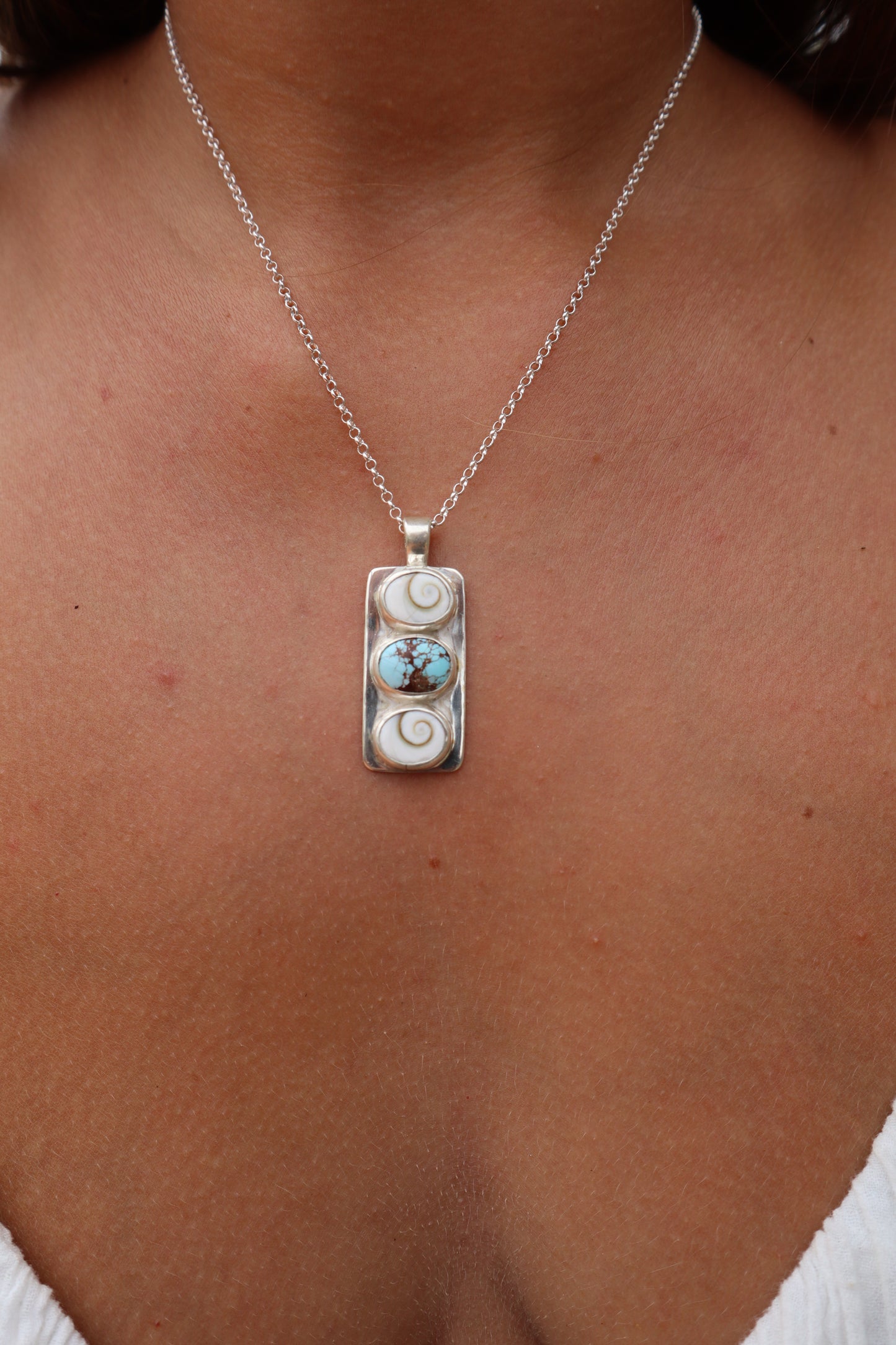 Turquoise Sea Stack Pendant