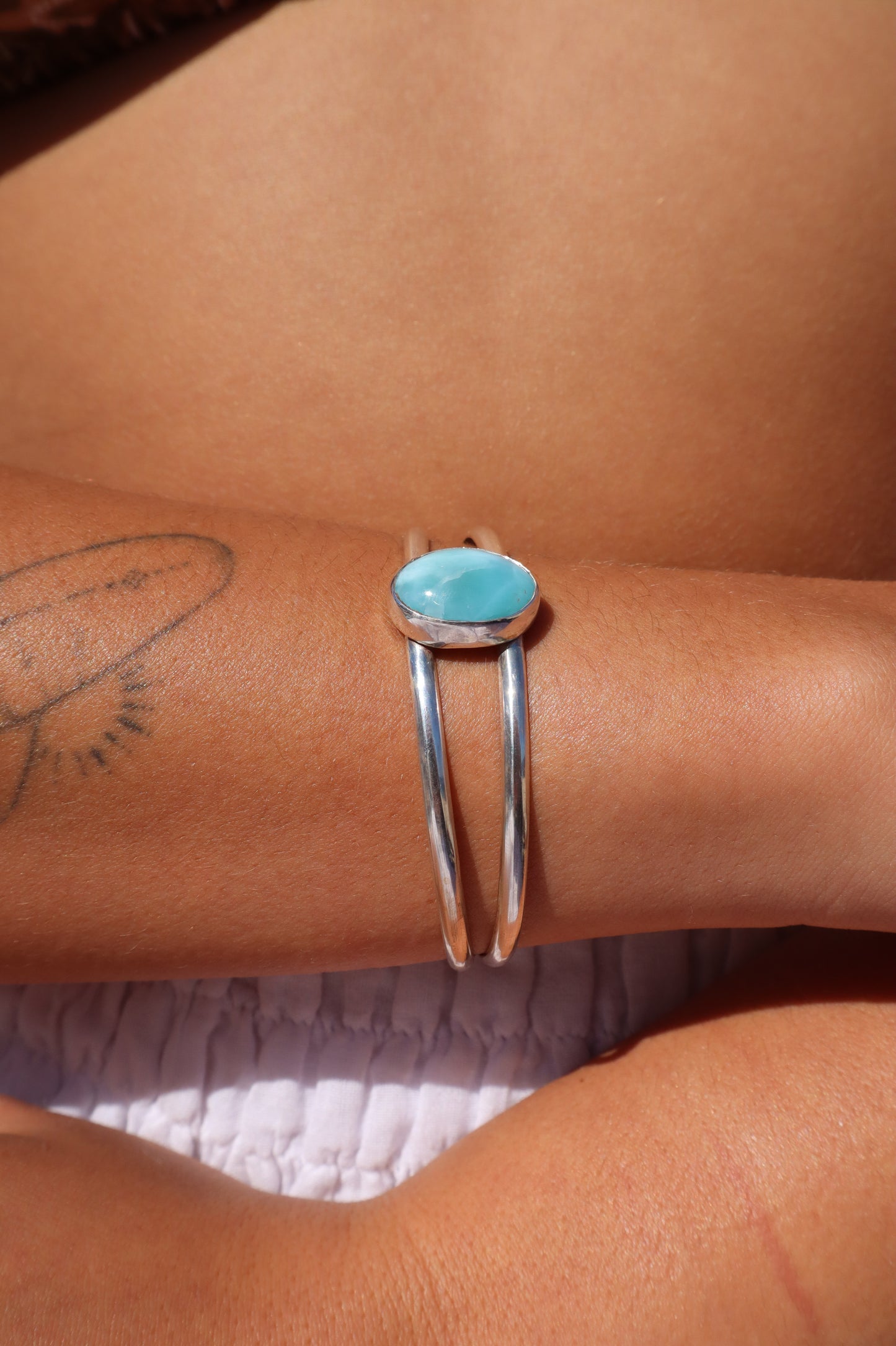 Larimar Tidal Cuff
