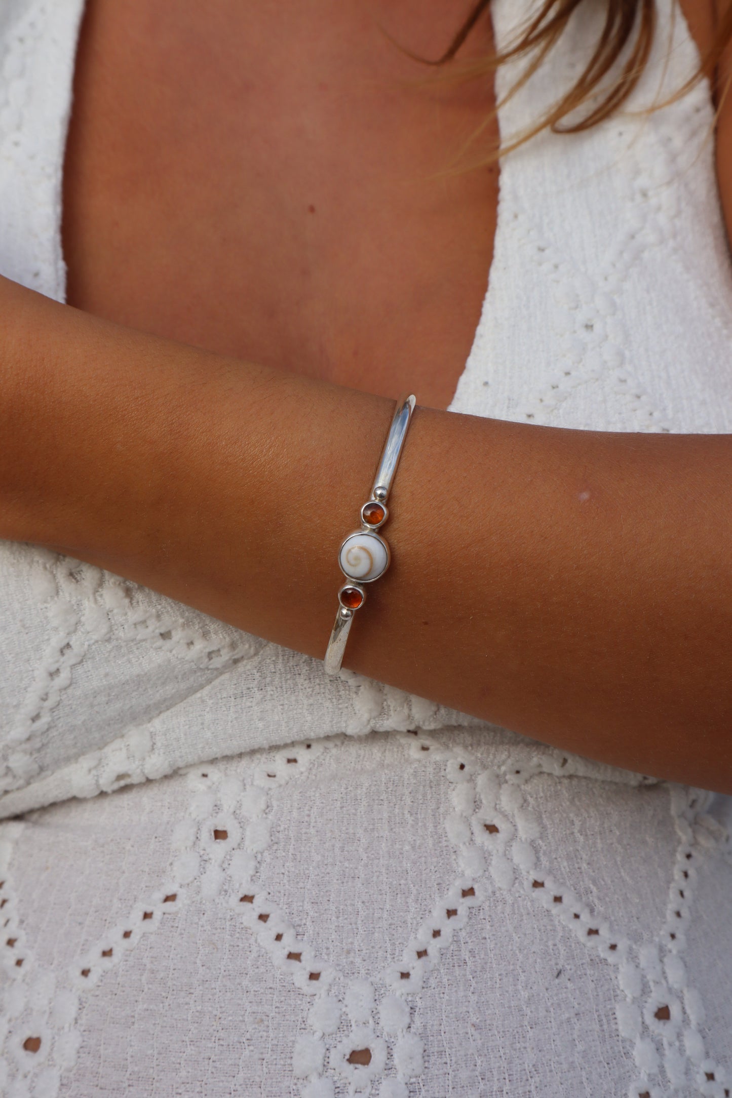 Orange Kyanite Reef Cuff