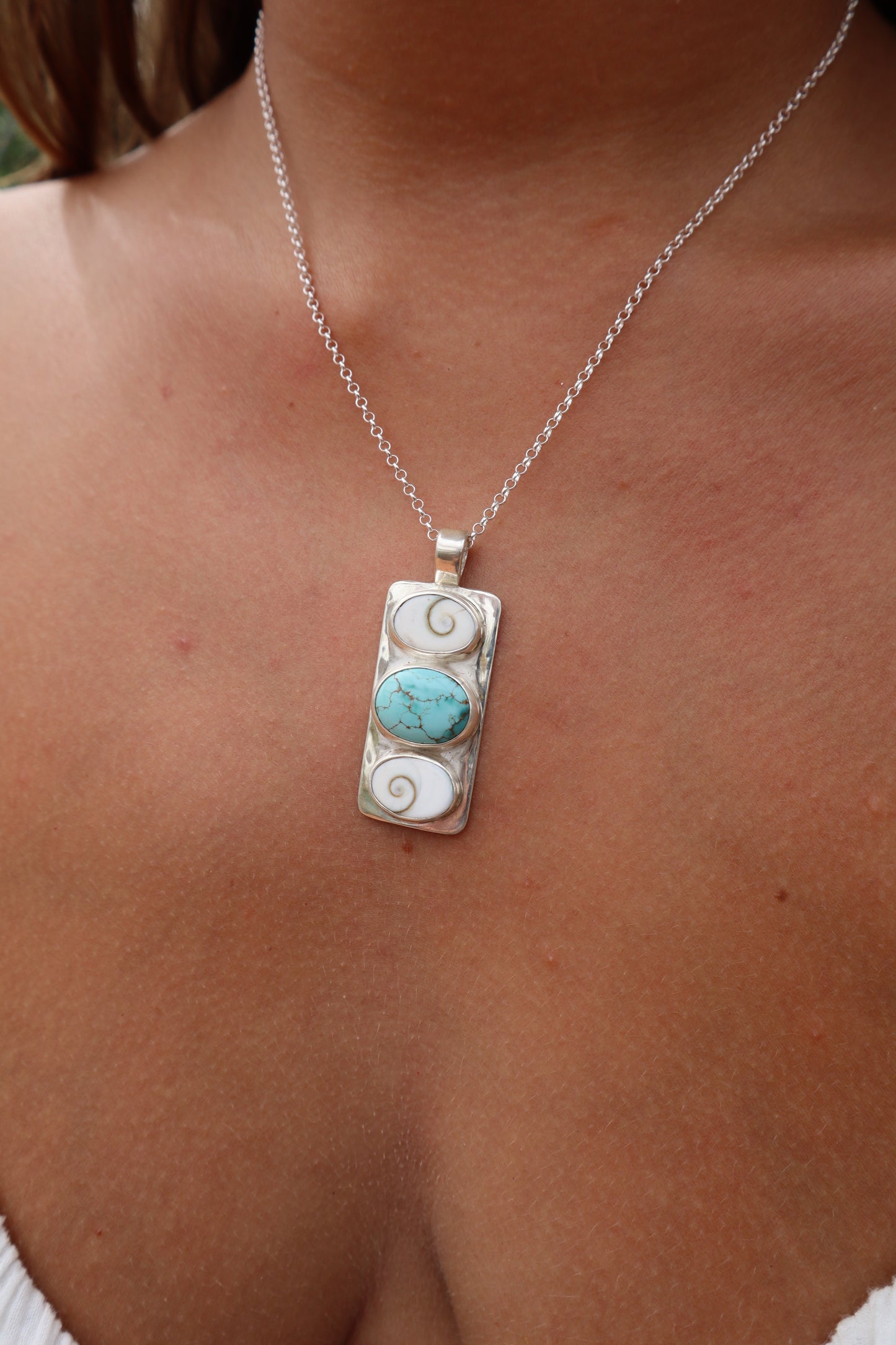 Turquoise Sea Stack Pendant