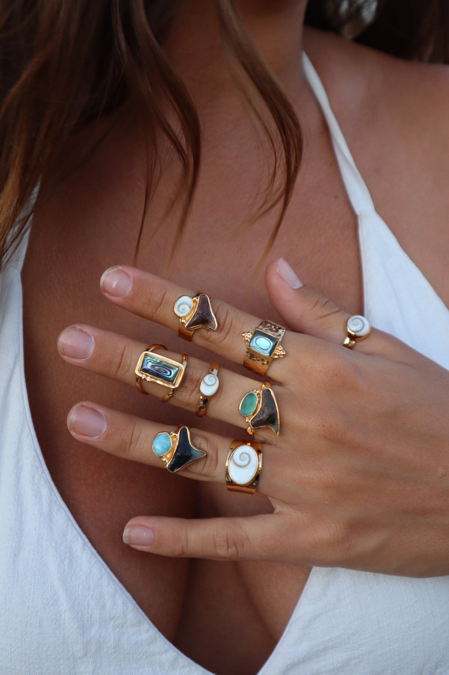 Dainty Operculum Ring SIZE 9
