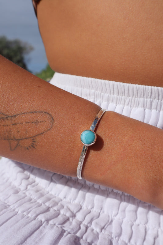 Larimar Wanderer Cuff