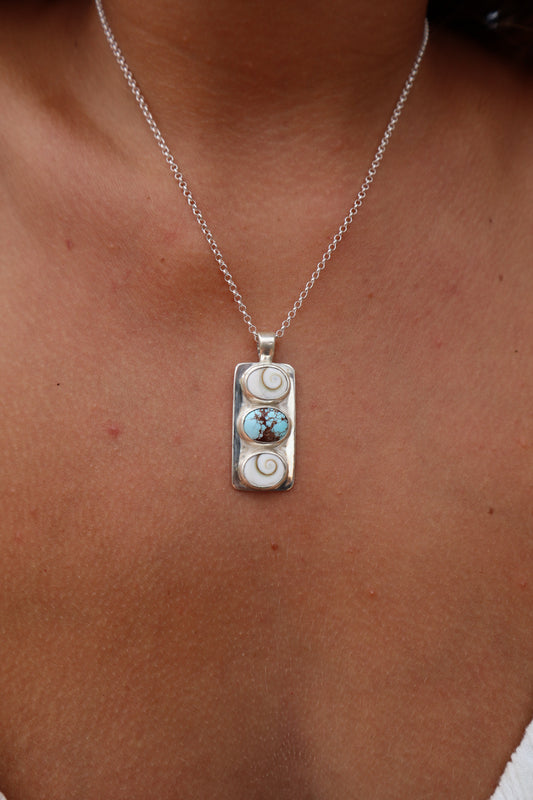 Turquoise Sea Stack Pendant