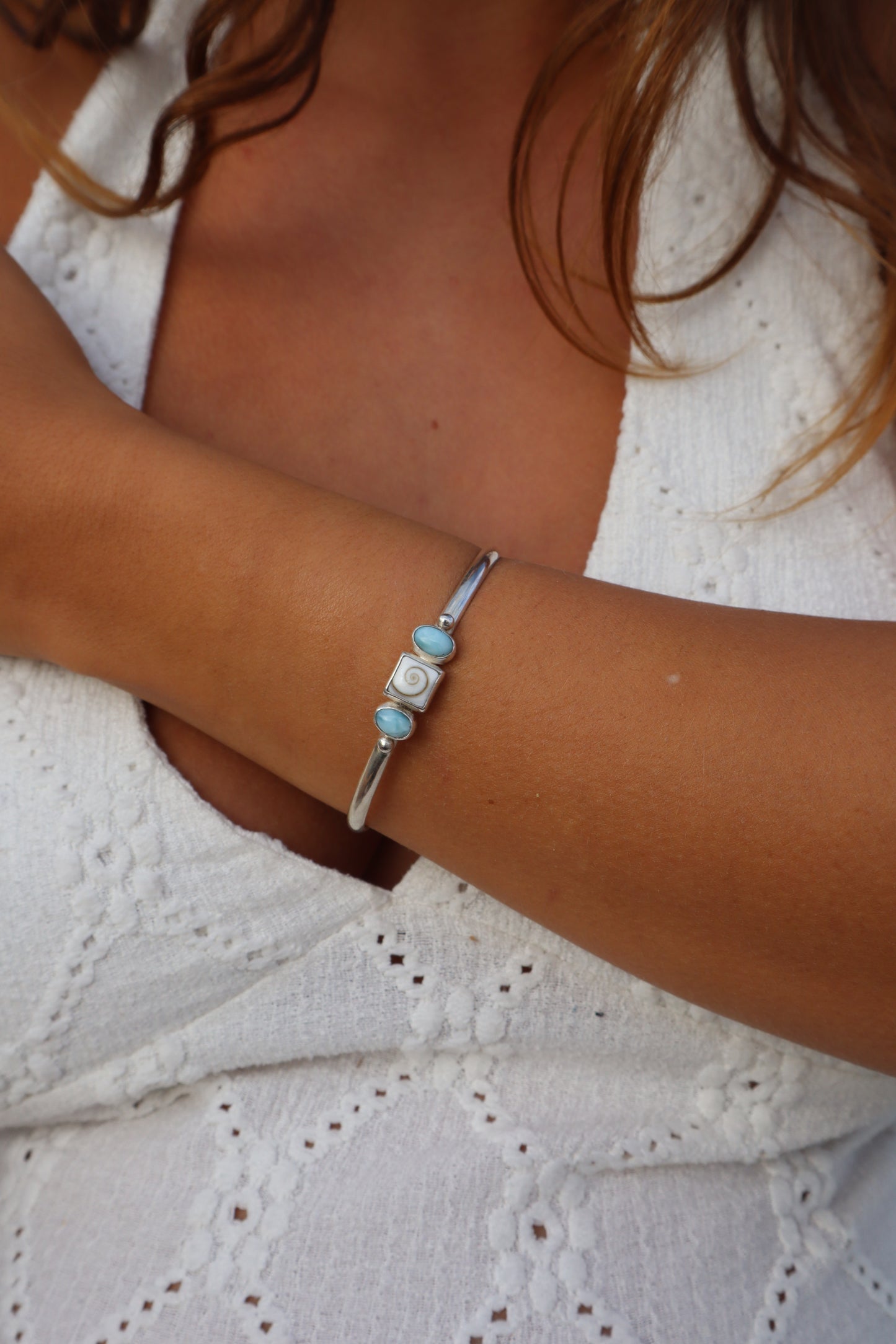 Larimar Reef Cuff