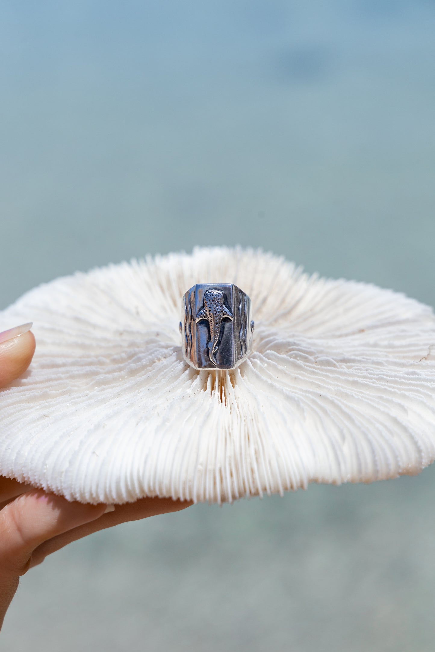 Chunky WhaleShark Ring