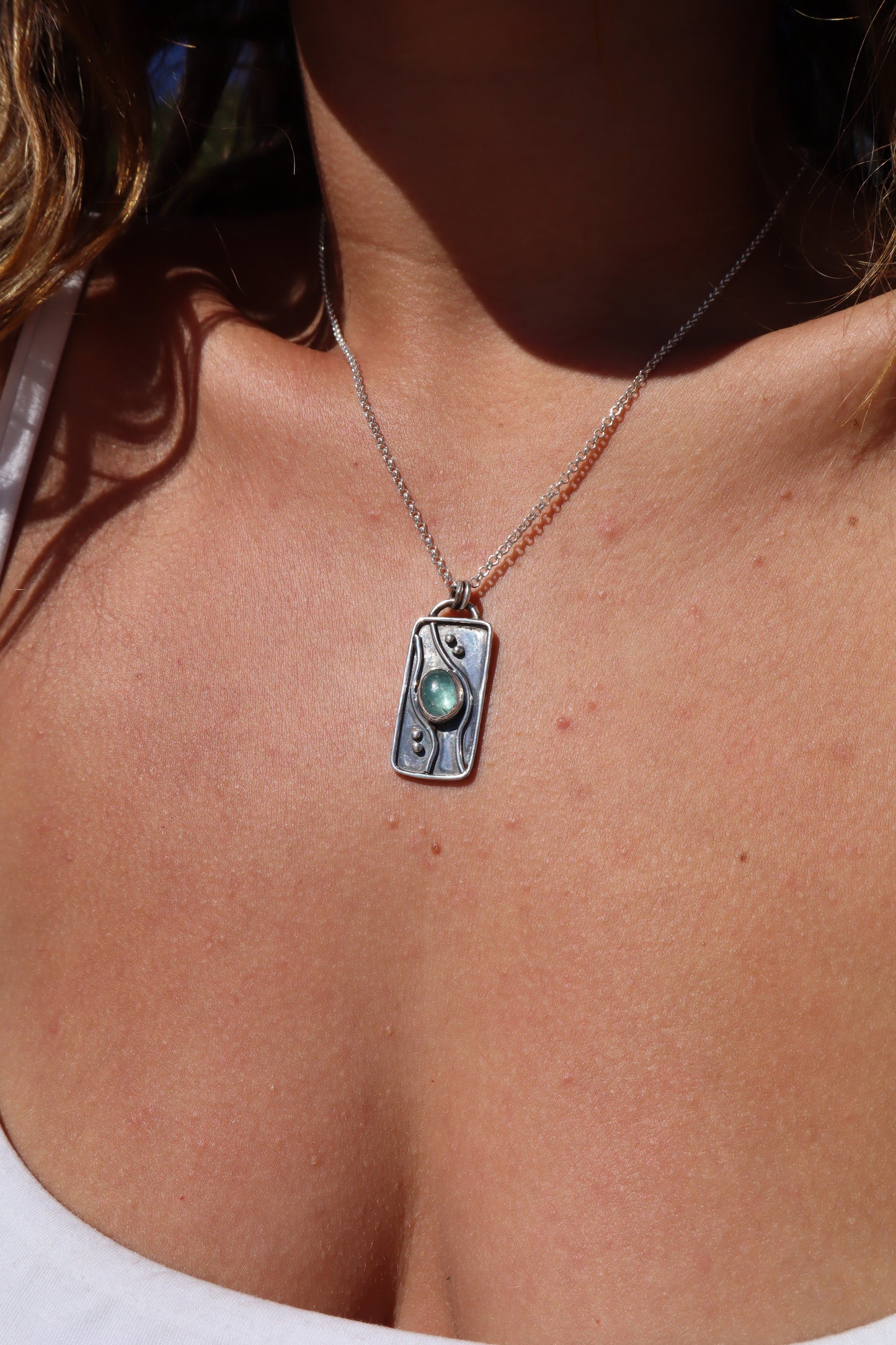 Kyanite River Pendant