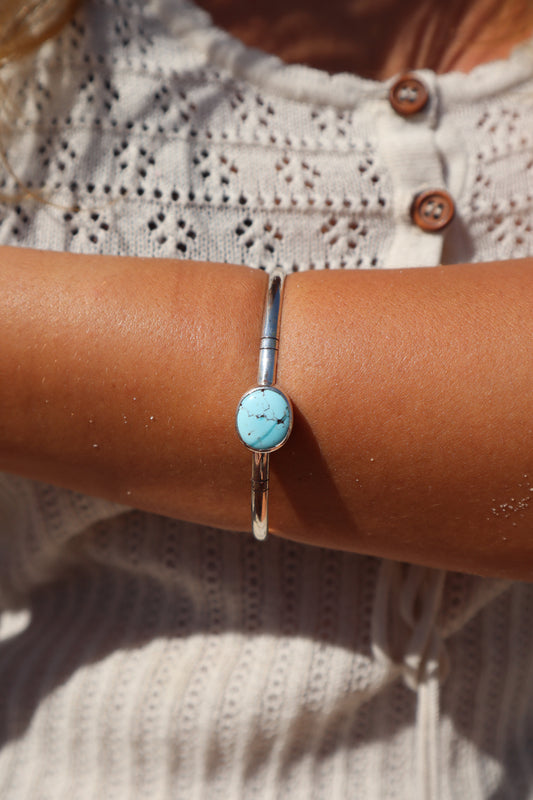 Gobi Desert Turquoise Wanderer Cuff