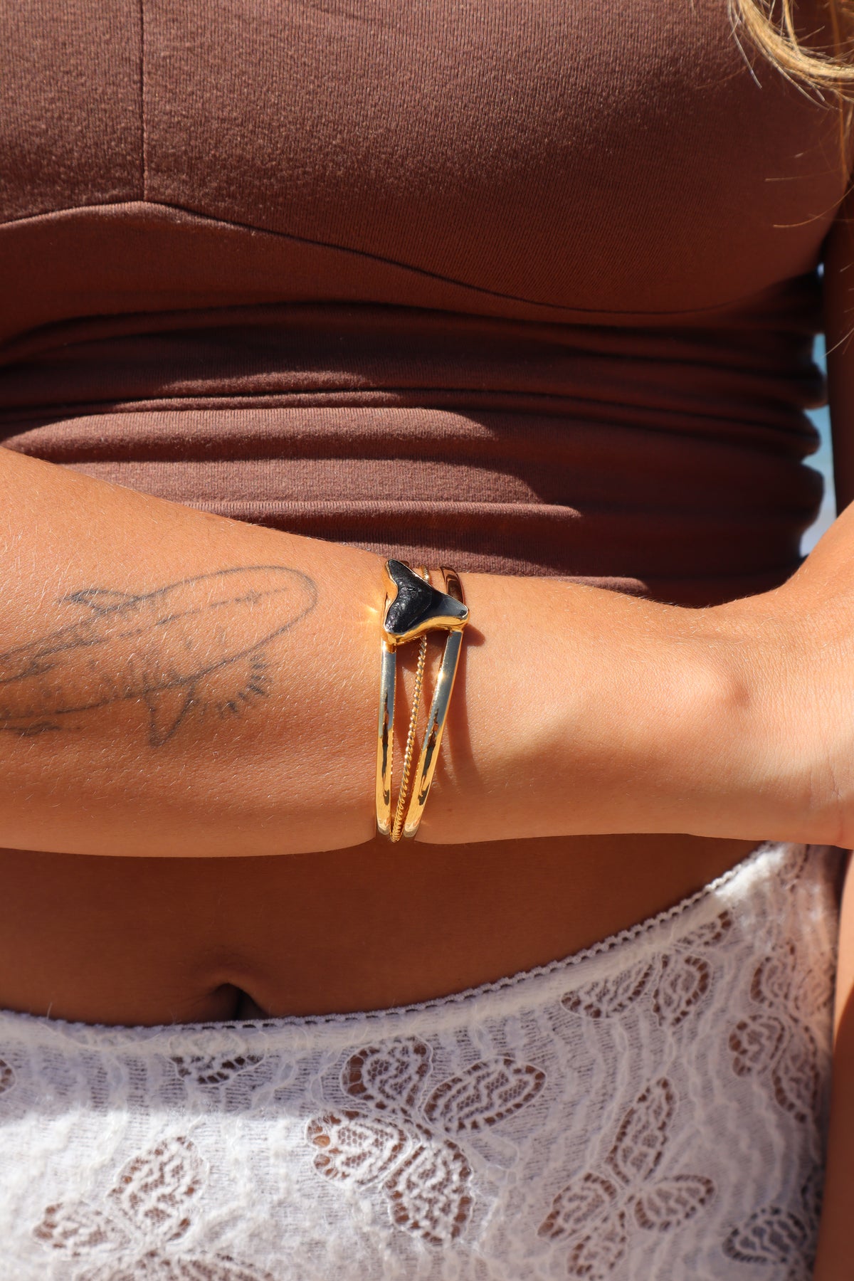 Shark Tooth Tidal Cuff