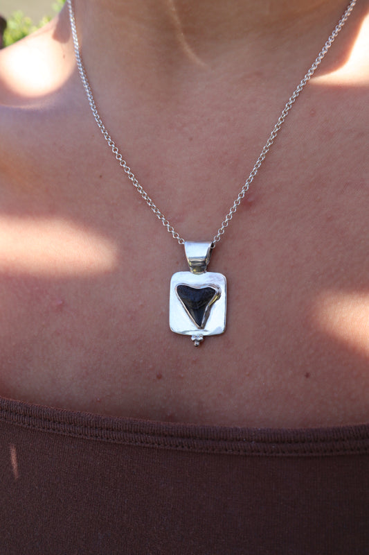Shark Tooth Frame Pendant