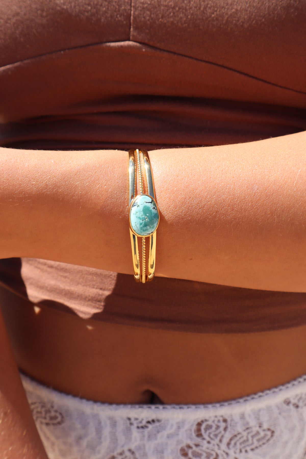 Turquoise Tidal Cuff