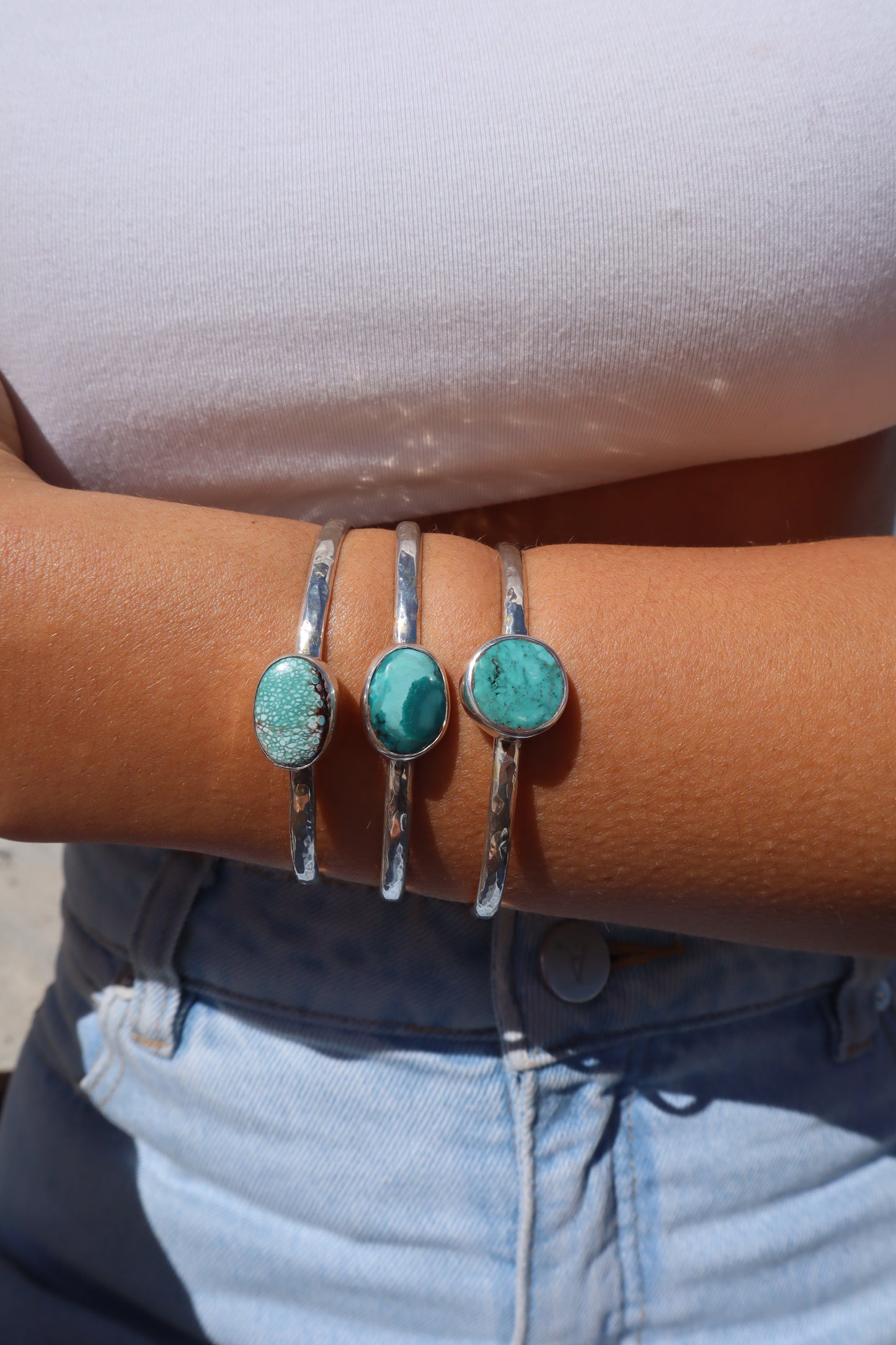 Hubei Turquoise Wanderer Cuff