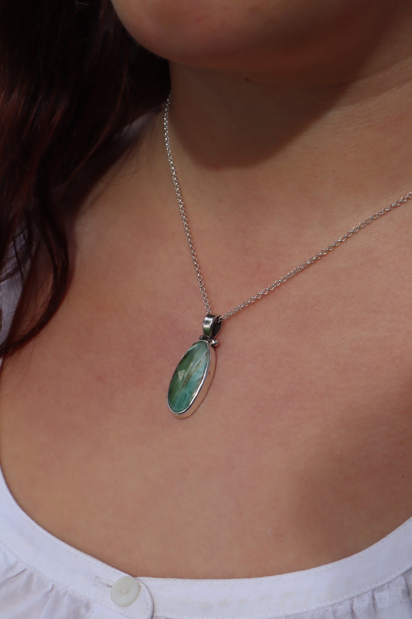 Peruvian Opal Pendant