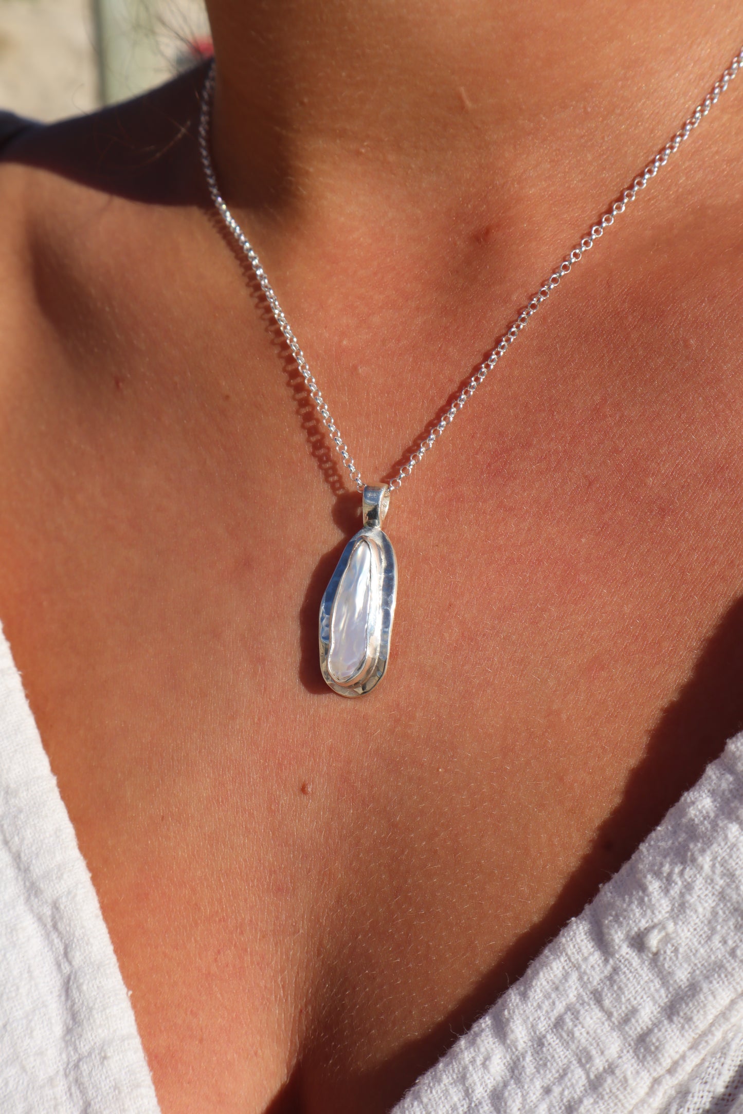 Pearl Halo Pendant