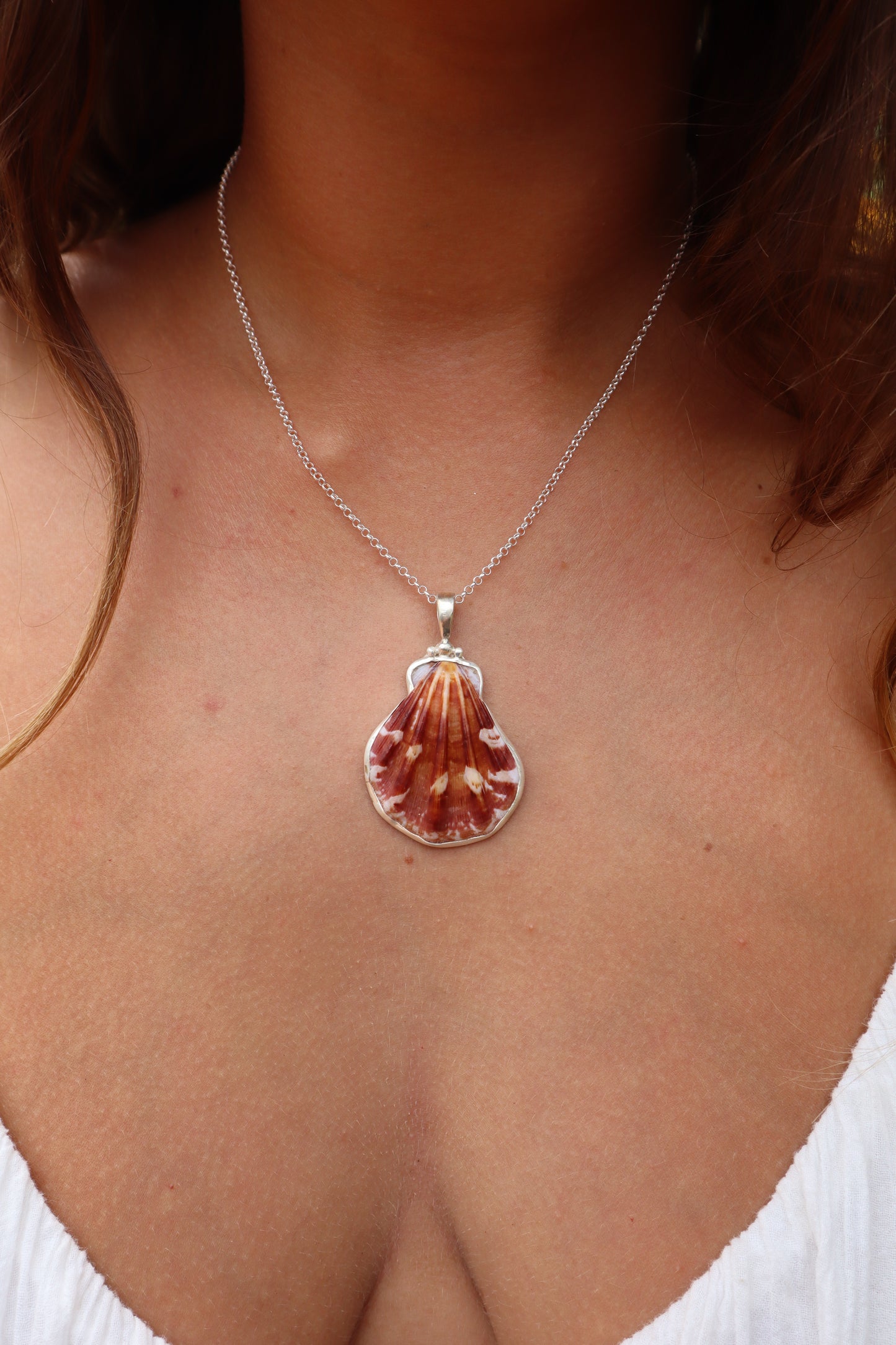 Auburn Sea Fan Pendant