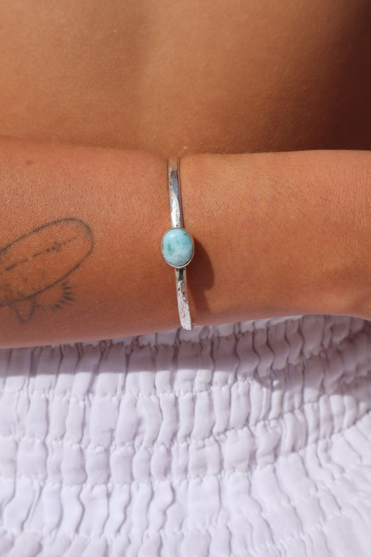 Larimar Wanderer Cuff