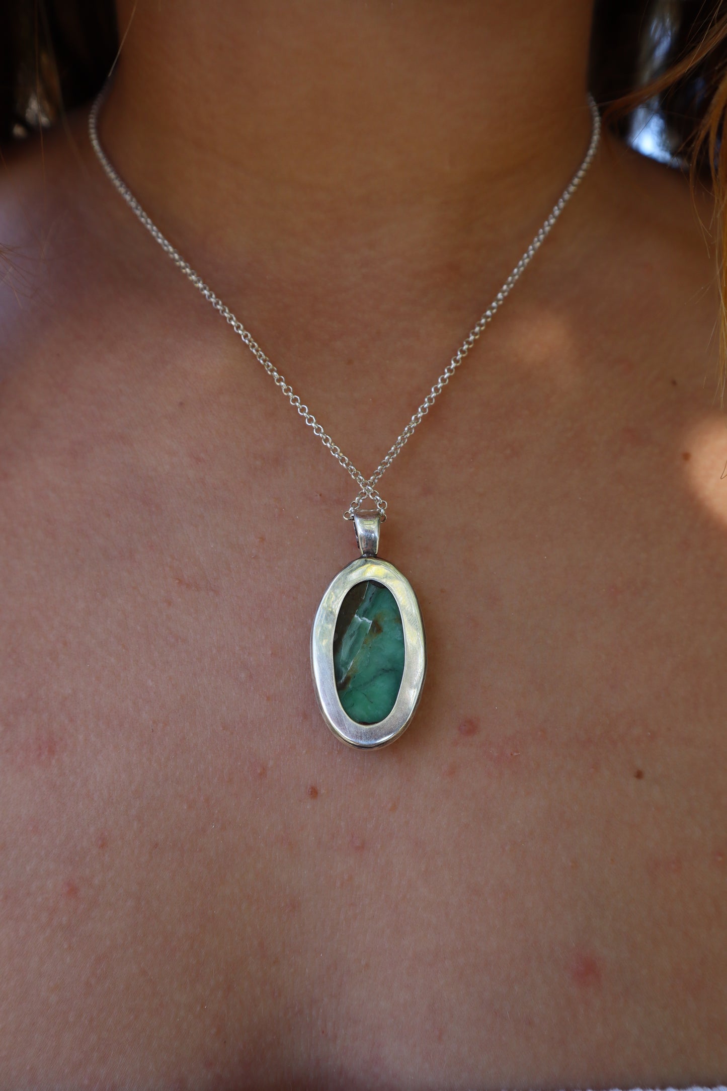 Peruvian Opal Pendant