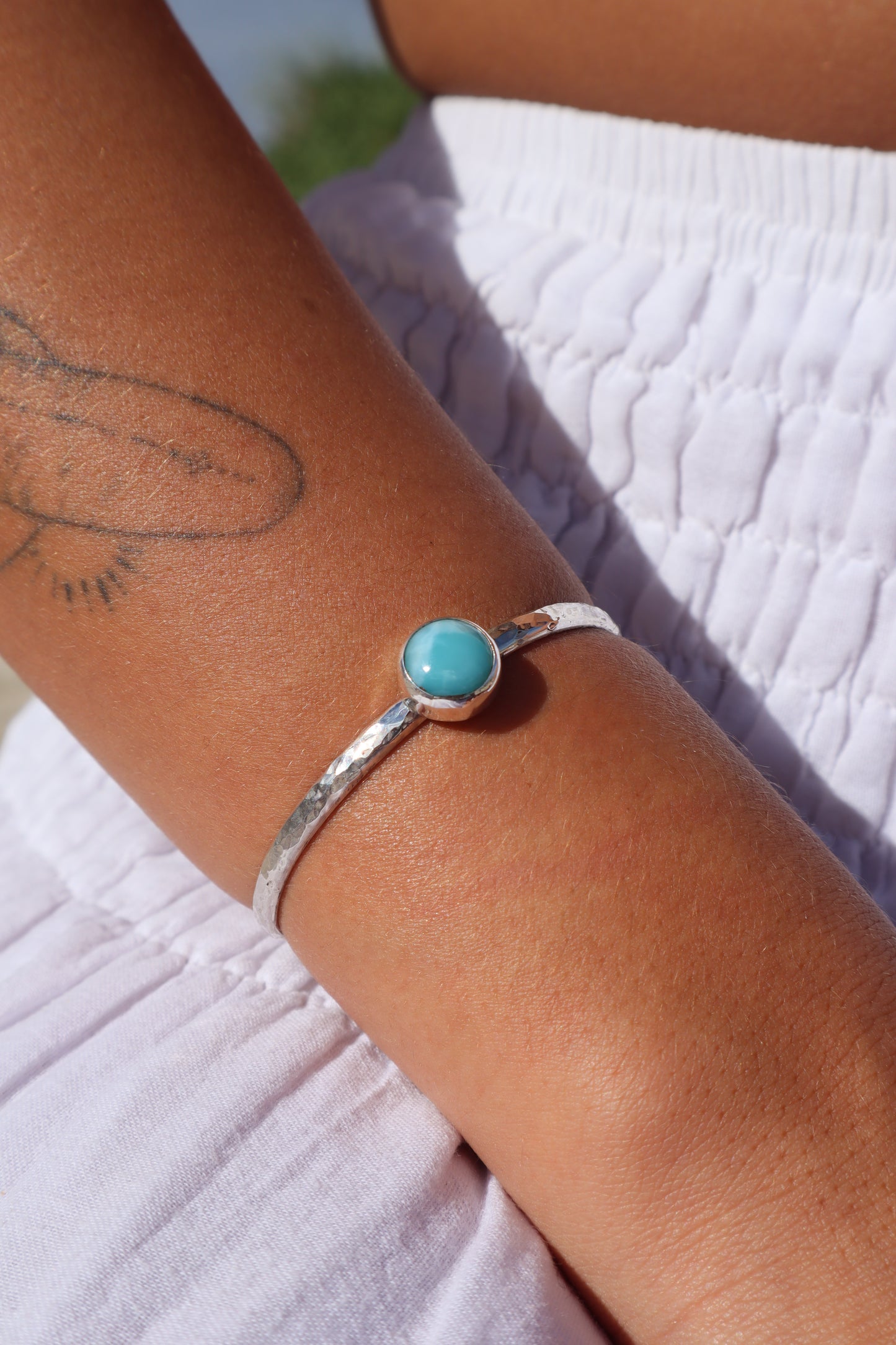 Larimar Wanderer Cuff